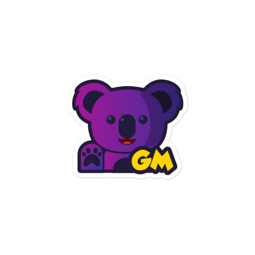 Koala Good Morning Stickers