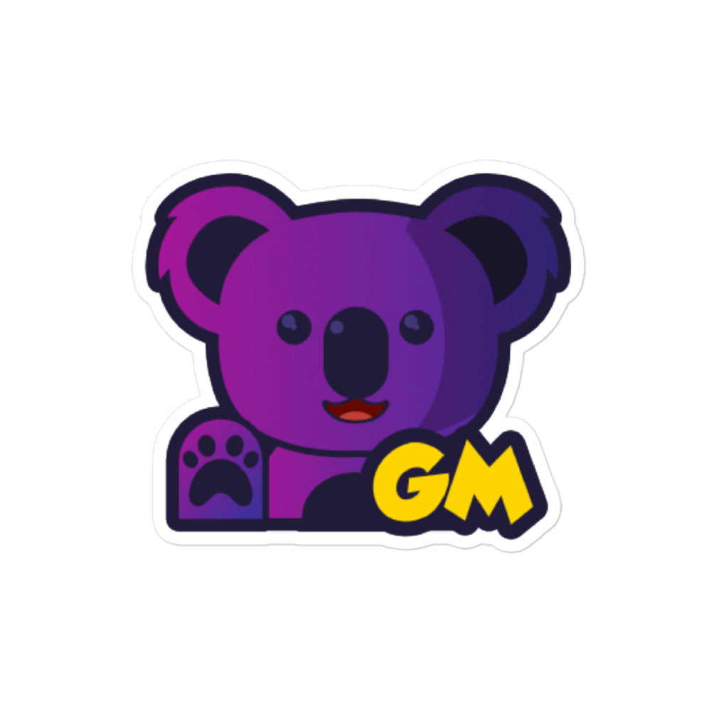 Koala Good Morning Stickers