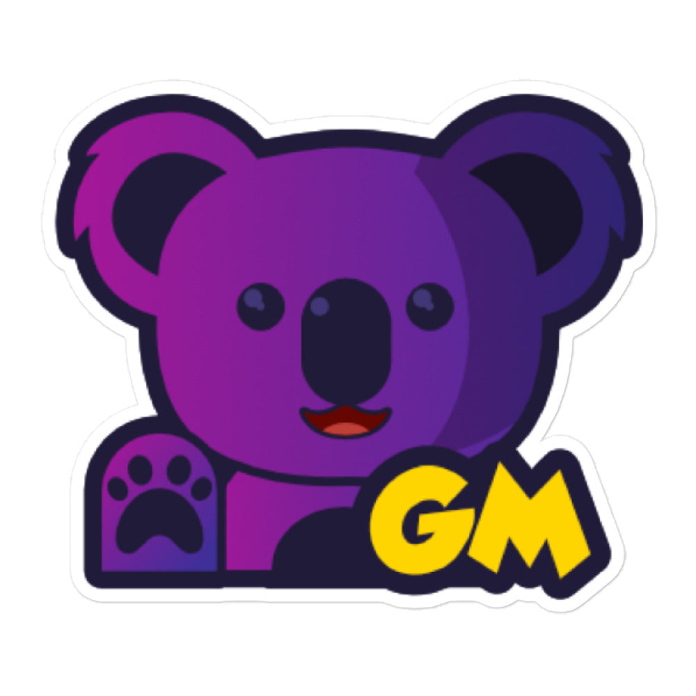Koala Good Morning Stickers