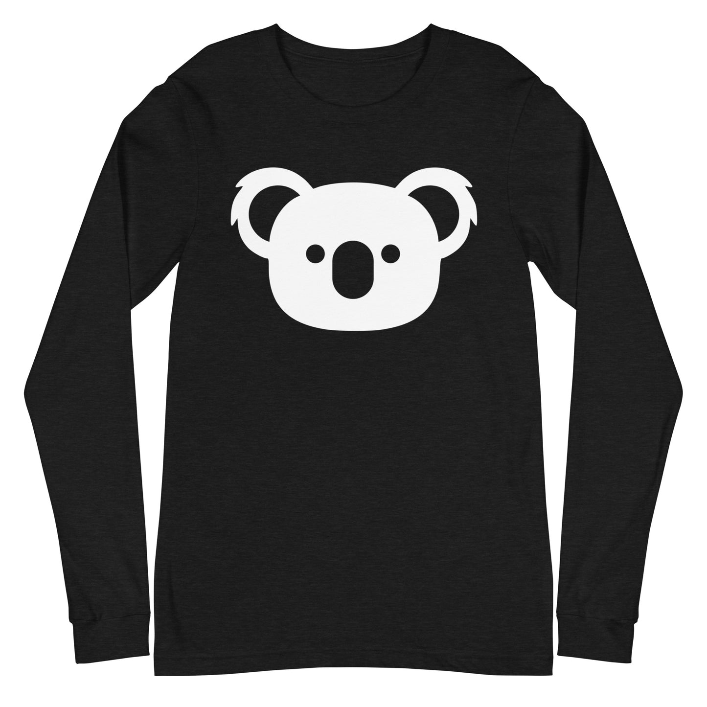 White Koala Wallet Unisex Long Sleeve Tee