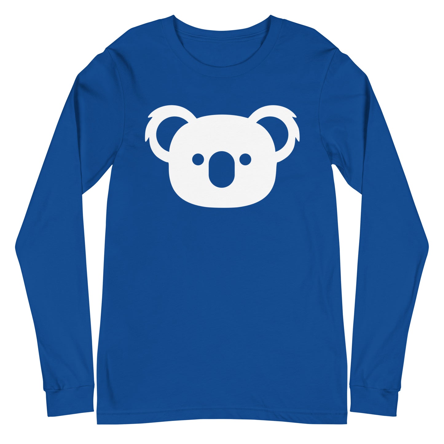 White Koala Wallet Unisex Long Sleeve Tee