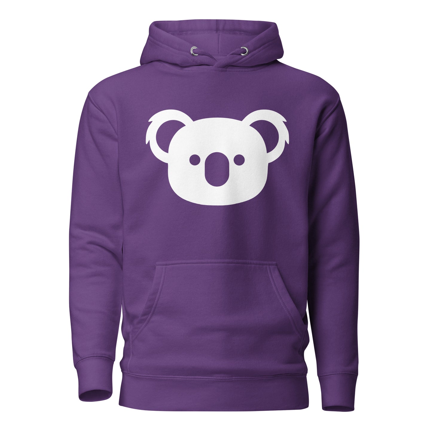 White Koala Wallet Unisex Hoodie