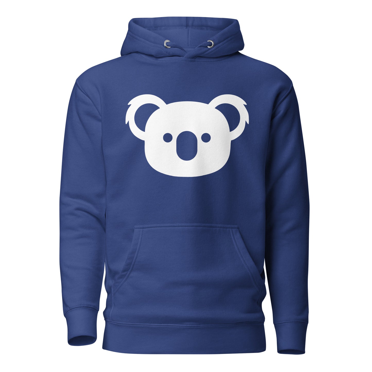 White Koala Wallet Unisex Hoodie